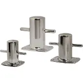 Talamex Bollard Cleat Zilver 65 mm