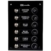Talamex Switch Panel 115x165 Mm Zwart