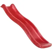Kbt Losse glijbaan Tweeb voor Platformhoogte 90 cm - Rood
