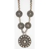 Zeeuws Meisje Collier met grote en kleine Zeeuwse knopen zkc701