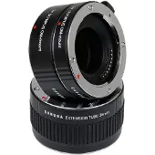 Caruba Tussenringenset voor Olympus Four Thirds Chroom