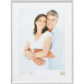 Deknudt Frames kunststof, mat zilver fotomaat 50x75 cm