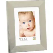 Deknudt Frames fotokader zilverglans, smal, kunststof fotomaat 30x45 cm