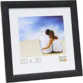 Deknudt fotokader zwart hout