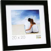 Deknudt Frames moderne fotolijst, zwart, hout fotomaat 30x40 cm