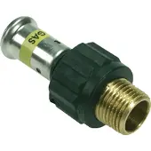 Henco gas pers puntstuk 3/4"x20mm