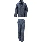 Result - Regenpak - Unisex - Maat L - Marine