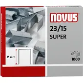 Novus nietjes Novus 23/15 super doos ?? 1000 stuks