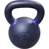 Lifemaxx Crossmaxx Kettlebell - Gietijzer met Poedercoating - 36 kg