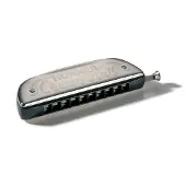 Hohner 253 Chrometta 10 Mondharmonica Toonsoort C Majeur