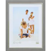 Deknudt fotokader grijs kunststof