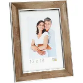 Deknudt fotokader brons hout