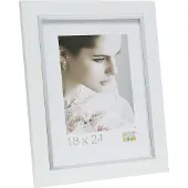 Deknudt fotokader wit kunststof