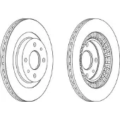 FERODO DDF1147 Remschijf
