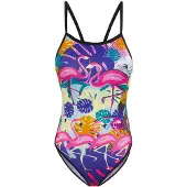 Turbo Flamingo Swimsuit Veelkleurig 2XL Vrouw