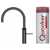 Quooker PRO3 Fusion Round Black 3in1