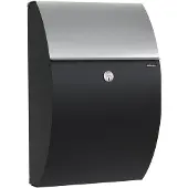 Allux Brievenbus 7000 Galv / Zwart - 40700030