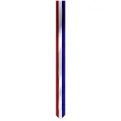 Talamex Dutch Pennant Rood,Wit,Blauw 250 cm