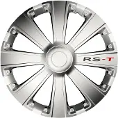 Carpoint wieldoppen RS T 16 inch ABS zilver set van 4