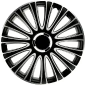 Carpoint Gorecki - Wieldoppenset LeMans Pro - Silver Black 15inch