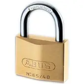 ABUS Hangslot gelijksluitend 65 40Mm Sl6406 Messing