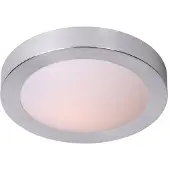 Lucide Fresh ronde plafondlamp 35cm 20W mat chroom