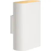 Lucide ovalis wandlamp wit 2x9w
