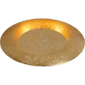 Lucide FOSKAL - Plafonnière (Plafondlamp) - Ø 34,5 cm - LED - 1x12W 2700K - Messing