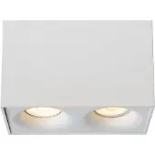 Lucide Plafondspot Bentoo-led - Wit - Led Dimbaar - Gu10 2x5w 3000k