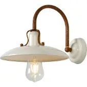 Lucide RÖMER - Wandlamp - 1xE27 - Beige