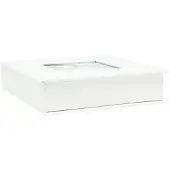 Deknudt USB-opbergdoos S66DJ4 - wit - voor fotomaat 8x8 cm