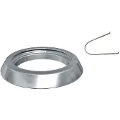 VETUS Stainless Steel Yogi/samoen Adjustable Ring Zilver