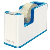 Leitz Plakbanddispenser WOW 5364 Wit, Blauw Rolbreedte (max.): 19 mm Rollengte (max.) 33 m
