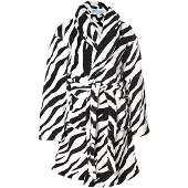 Badrock Kinderbadjas zebra maat L(9-10jaar)