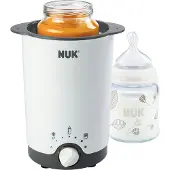 Nuk flesverwarmer babyvoeding 3-in-1 wit elektrisch.