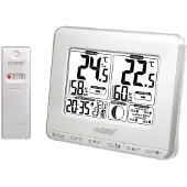 La Crosse Technology - WETTERSTATION MIT MONDPHASEN, TEMPERATURALARMEN UND HITZEINDEX