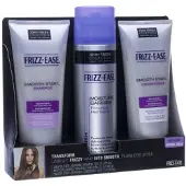 John Frieda Frizz Ease Set - Shampoo 295ml Conditioner 295ml Hairspray 340gr