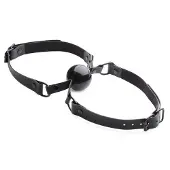 Master Series XR Brands - - Doppelganger Silicone Double Mouth Gag - Black