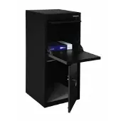 Logixbox Pakketbrievenbus Logixbox Frontbox DeLuxe - zwart