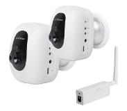 Edimax IC-3210WK bewakingscamera IP-beveiligingscamera Binnen Doos Plafond/muur 640 x 480 Pixels