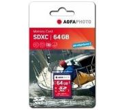 Agfa AgfaPhoto SDXC kaart 64GB High Speed Class 10 UHS I