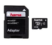 Hama 64GB microSDXC flashgeheugen Klasse 10 UHS