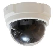 LevelOne FCS-3063 IP-beveiligingscamera Dome Zwart, Wit 2592 x 1944Pixels