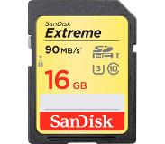 SanDisk Extreme SD kaart 16 GB