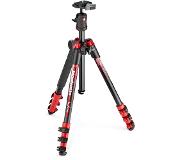 Manfrotto BeFree Color (Zwart/Rood)