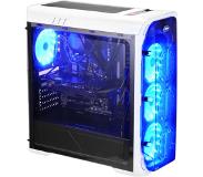 LC-Power Gaming 988W Window Blue Typhoon Black/White