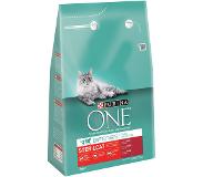 Purina One Sterilised Cat - Rund/Tarwe - Kattenvoer - 3 kg
