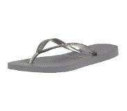 Havaianas Slim steel grey slippers meisjes