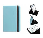 Kindle Uniek Hoesje voor de Kindle Fire Hd 6 - Multi-stand Cover, blauw , merk i12Cover