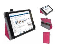 Kindle Fold up hoesje voor Kindle Fire Hdx , Kleur Hot Pink , merk i12Cover